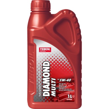 Motor oil Teboil Diamond Multi 5W-40, synthetic, 1 liter