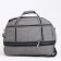 Road bag on wheels, a lightning department, with an increase, an outer pocket, the color is gray