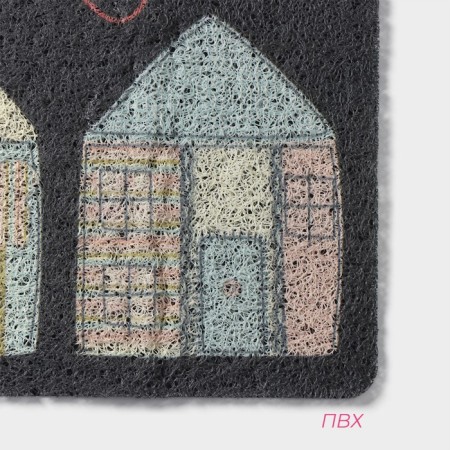 Rug -shaped muddy delay Home, 37 × 58 cm-1