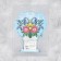 Volumetric cards "Flowers", 13.3 x 16.7 cm