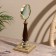 Lupa table souvenir "rist" tree, brass 25 cm