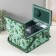 Casket for needlework "Field flowers on green" 19x26x14.5 cm