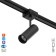 SLIM SLIM SLIM "cylinder" LED 12W 3000K-6000K 48V CRI90 Black 4.5x1.3x13.4cm