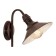 Bra Stockbury, 60W E27, brown color
