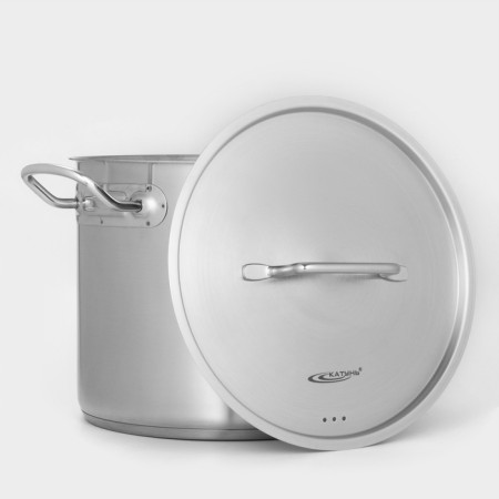 Poster "General catering", 9 l, d = 24 cm, h = 20 cm, metal cover, induction, with a heat distribution layer-2