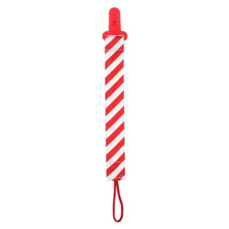Holder for the nipple - dummy "Our sweetness", New Year, on the tape, gift packaging, crumb I-5