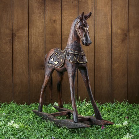 Souvenir tree "Horse rocking" 45x12x45 cm