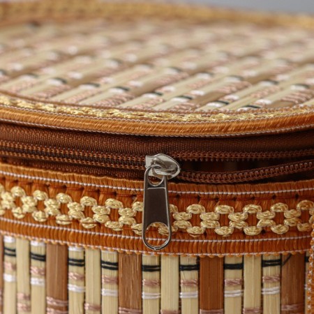 Basket for storage of the shares Nature, 16 × 16 × 13, bamboo-4