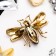 Brooch "Bee" Medunitsa, colored in gold