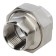 Detacible connection Stout SFT-0034-000034, 3/4 ", BP," American ", nickel-plated brass