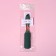 Comb massage, rubberized pen, 5 × 24 cm, green/golden color