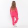 Costume (jumper, trousers) Children's named, fuchsia color, height 128 cm