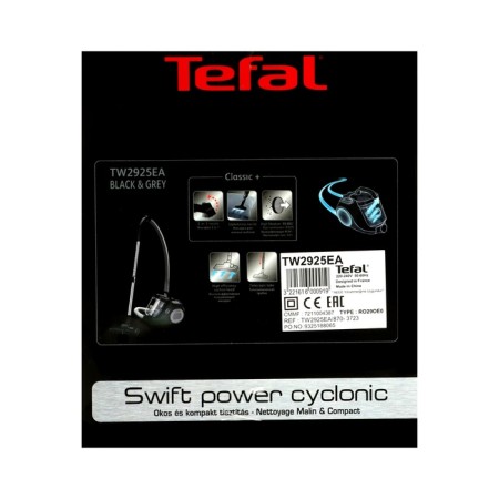 Vacuum cleaner Tefal TW2925EA, 750 W, dry cleaning, 1.2 l, black-17