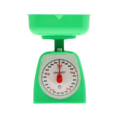 Energy EN-406MK kitchen scales, mechanical, up to 5 kg, green