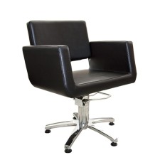 A chair hairdresser Boston, five -pound, black color 600 × 600 mm