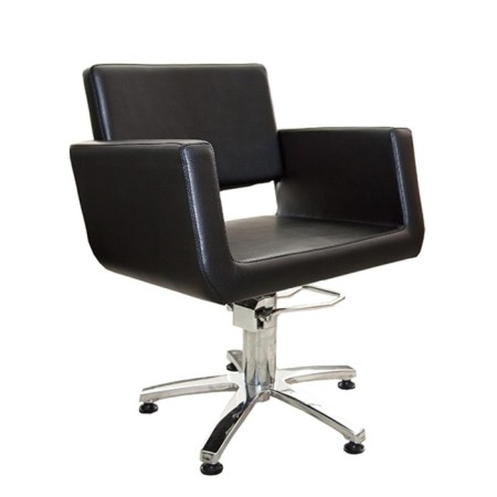 A chair hairdresser Boston, five -pound, black color 600 × 600 mm