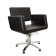 A chair hairdresser Boston, five -pound, black color 600 × 600 mm