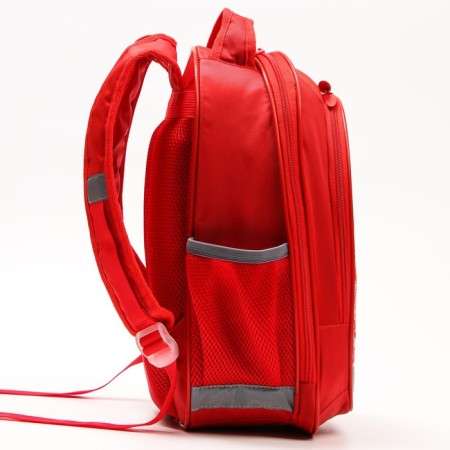 School backpack with an ergonomic back, 37x26x15 cm, Avengers-5