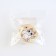 Hair crab, hair clips, beige color, 5 x 5 x 3.5 cm