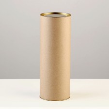 TUBUS 92x260 mm (240 mm inside height), dense cardboard, metal cover