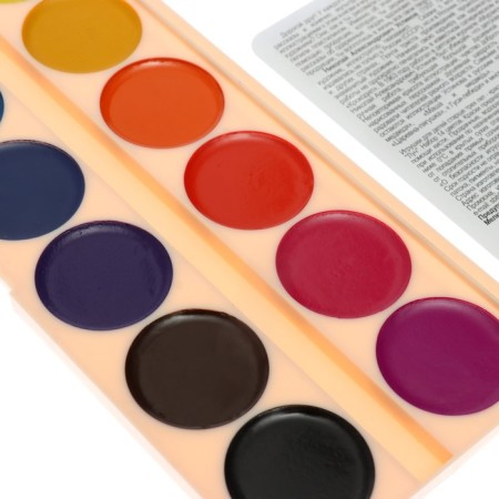 Watercolor "Ray" School of Creativity, 14 colors, without brush-7