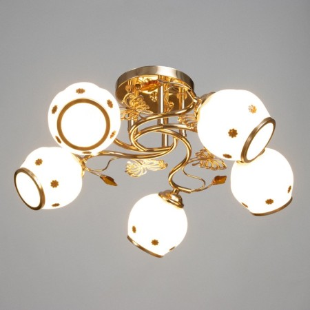 Velma chandelier 5x40W E27 Gold Model: 2600549-1
