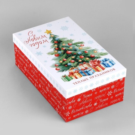 Gift box "Warm holidays", 32.5 x 20 x 12.5 cm, New Year-1