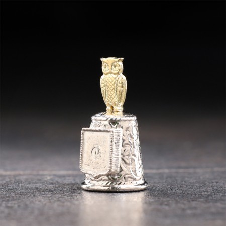 Напёрсток "Сова", 2×2×4 см, металл-1