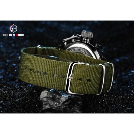 Electronic watch watches, D-4.4 cm, with an alarm clock, calendar, backlight, 1 atm-4