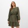 Women's dress MIST, R.44, dark green