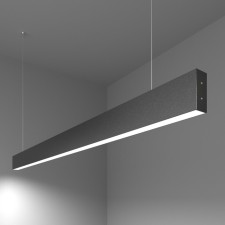 Line Line Elektrostandard, Grand 25 watts, 1280x35x80 mm, IP20, Black shagland color