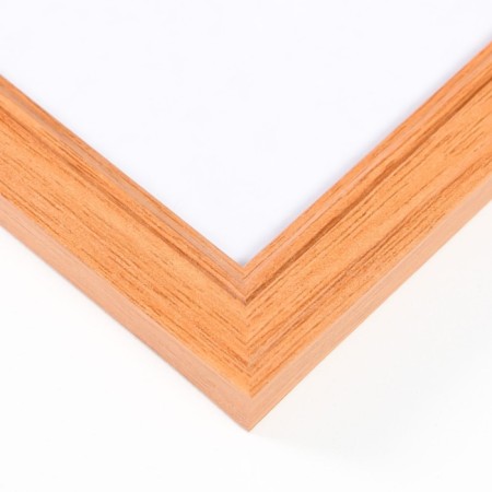 Photo frame wood 21x30 cm, amber (plastic screen)-3