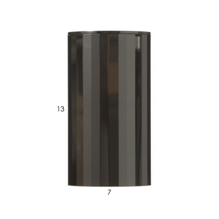 Lamp "Aliser" GU10 black chrome 7.5x7.5x13 cm-3