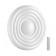 The lamp is wall-flowing Sonex. FASS, 70W, LED, 73x475x475 mm, white color
