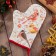 Winter Birds mittenspan 20x28cm, sarzha, 100% cotton, gut 250g/m2