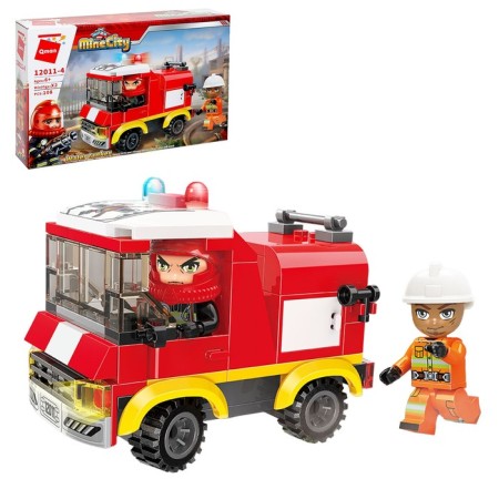 Designer Firefighters "Fire Machine", 4 types, mix-3