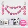 Garland on the eyelets "Happy Birthday!", Length 172 cm, Minnie Mouse