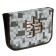 Penal 1 section 140 x 210 x 40 mm, folding pocket and cosmetic bag, fabric, calligrata topontent "Cubes"