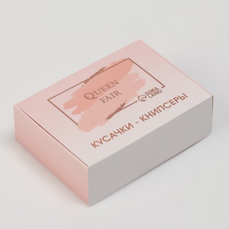 Kusachki - Mesipser manicure, with a file, 5 cm, packing 12 pcs in a box, Mix drawing-4
