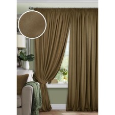 Set of curtains on braid Pudra, size 400x270 cm