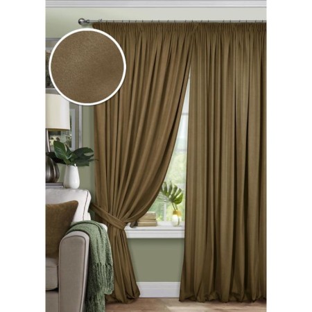 Set of curtains on braid Pudra, size 400x270 cm