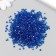 Decor for creativity plastic "Crystals of bright blue" set 20 g d = 0.12 cm