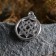 Amulet "Star of Rus'", metal putter, art casting