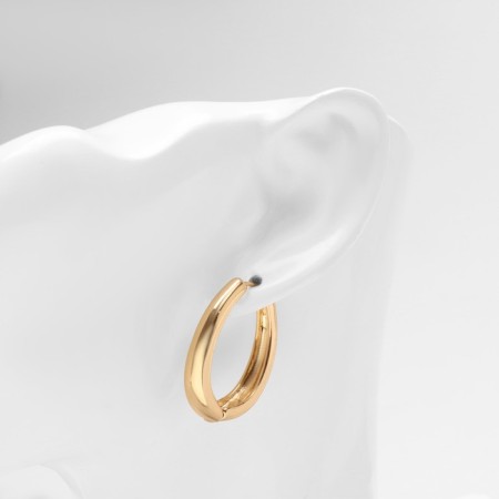 Earrings Metal "Bohemia" turn, color gold-4