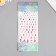 Stick plastic rhinestones "droplets of different sizes" mix 9x16.5 cm
