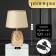 Highway Lamp "Gals" E14 40W gold 18x18x28 cm