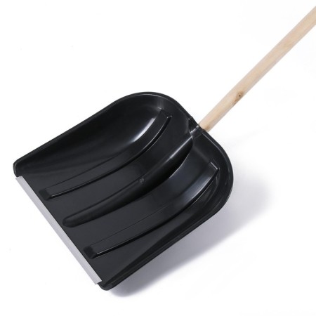 Lighting plastic, bucket 410 × 415 mm, with a metal bar, wooden stalk, with a handle-6