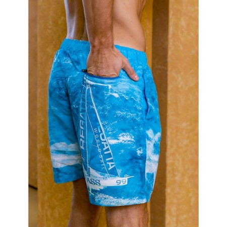 Male ISee shorts, size 52, blue color-7