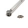 GAZLIFT 120N CAPPIO, closer, silent opening/closing, gray, additional protection, 2 pcs.