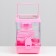 The cage for rodents "Pigzon", 27 x 21 x 27 cm, pink